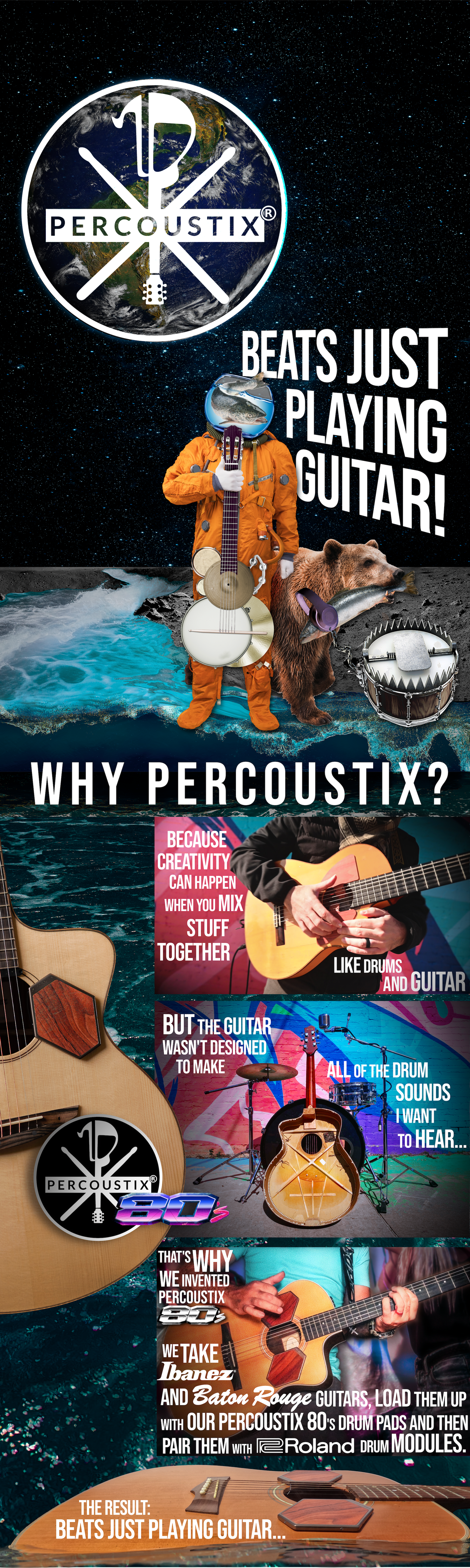 Percoustix - Beats Just Playing Guitar